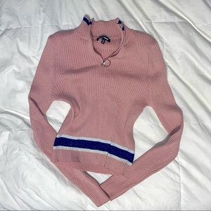FASHION NOVA Sparkly quarter zip 💖